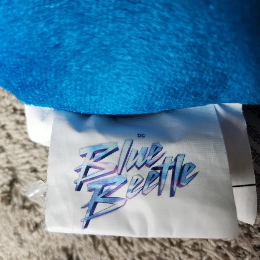 Blue Beetle Kids' Throw Pillow